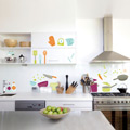 《DALI》創意無痕壁貼◆彩色廚房